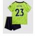 Cheap Manchester United Luke Shaw #23 Third Football Kit Children 2022-23 Short Sleeve (+ pants)